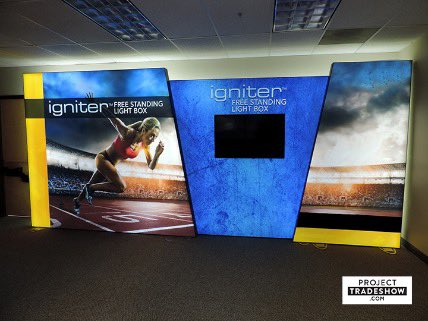 ProjecTradeshow's tweet photo. IGNITER FREESTANDING ANGLED LIGHTBOX – 20 FT KIT https://t.co/bzk3UmSFLI https://t.co/hjtJq8VOro