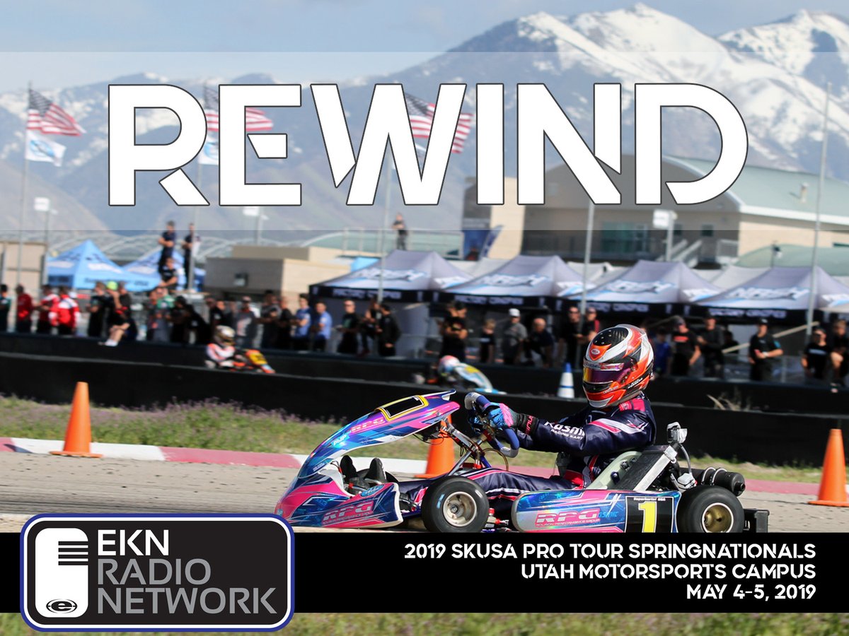 eKartingNews's tweet photo. The 2019 edition of the @SuperKartsUSA Pro Tour SpringNationals from the now @BurtBrothersMP is playing today on the EKN Radio Network.
https://t.co/GG80iHieKy
iTunes: https://t.co/H6MMmuTwxW
#EKNRadioNetwork #EKNatSKUSA #SKUSA #SKUSAProTour #SpringNats2019 #Utah #karting https://t.co/y3MdHtPqmD
