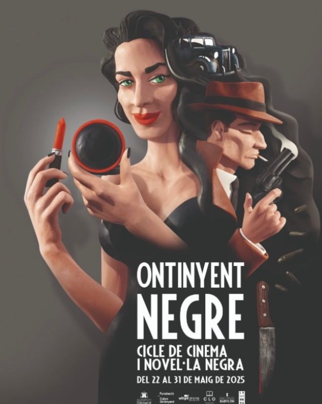 OntinyentNegra's tweet photo. #OntinyentNegre2025 arranca demà amb el acte inaugural on també presentarem la novel·la 'Luna Roja' de @nievesherrero_ publicada en Ediciones B @penguinlibros 
Vos esperem a les 19:30 al Centre Cultural @caixa_ontinyent https://t.co/MfXuYBQ0BK