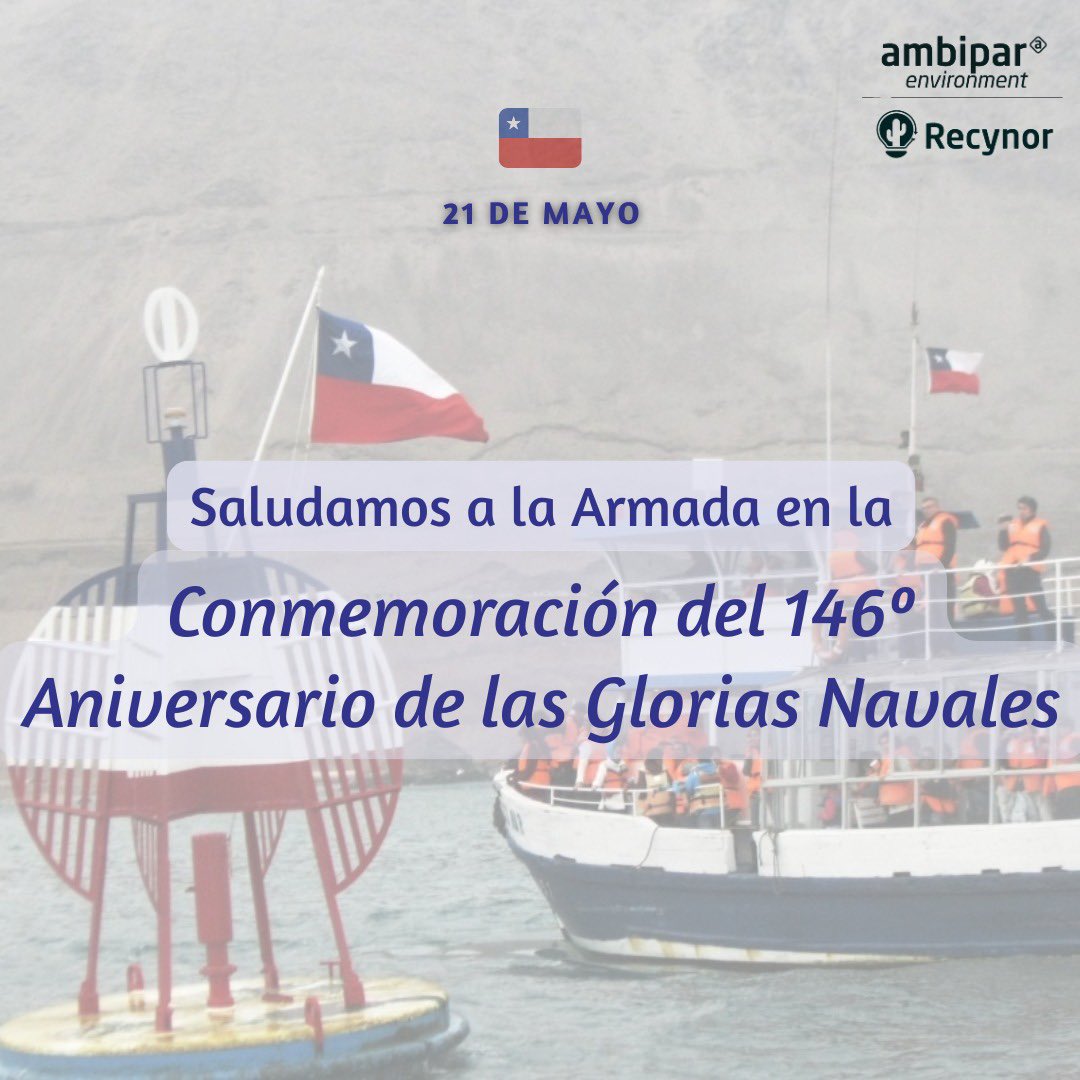 En el marco de la celebración del 146º aniversario de las Glorias Navales, extendemos un saludo a la Armada de Chile, destacando su dedicación y compromiso con la defensa y soberanía de nuestra nación. 
#Iquique #GloriasNavales #Reciclar