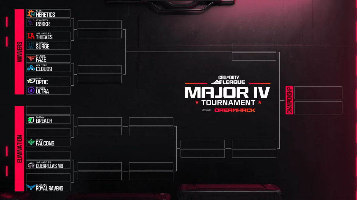 The fourth major of the #CDL2025 season starts tomorrow! 🔥

Who will lift the last trophy before the playoffs?