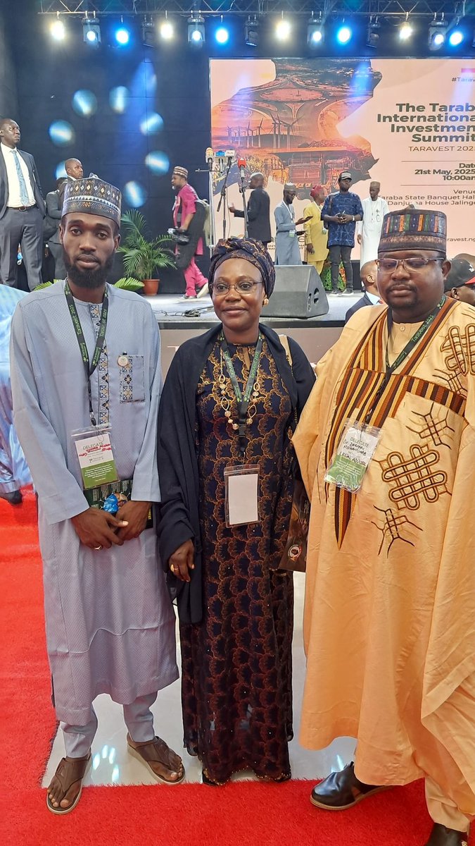 📍LIVE FROM TARAVEST 2025 | TARABA STATE

His Excellency Mallam Umar Namadi, FCA, Governor of Jigawa State, has graciously sent a high-powered delegation to represent him at the ongoing Taravest 2025 Investment Summit in Jalingo, Taraba State.
