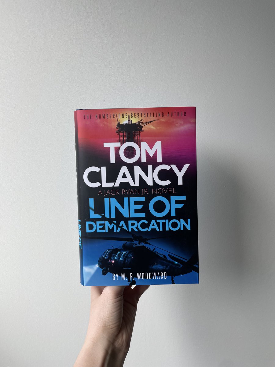 WMEBooksUK's tweet image. Happy Publication to LINE OF DEMARCATION! The latest novel starring the original action thriller hero Jack Ryan, Jr., creation of the legendary Tom Clancy! #lineofdemarcation #tomclancy #mpwoodward