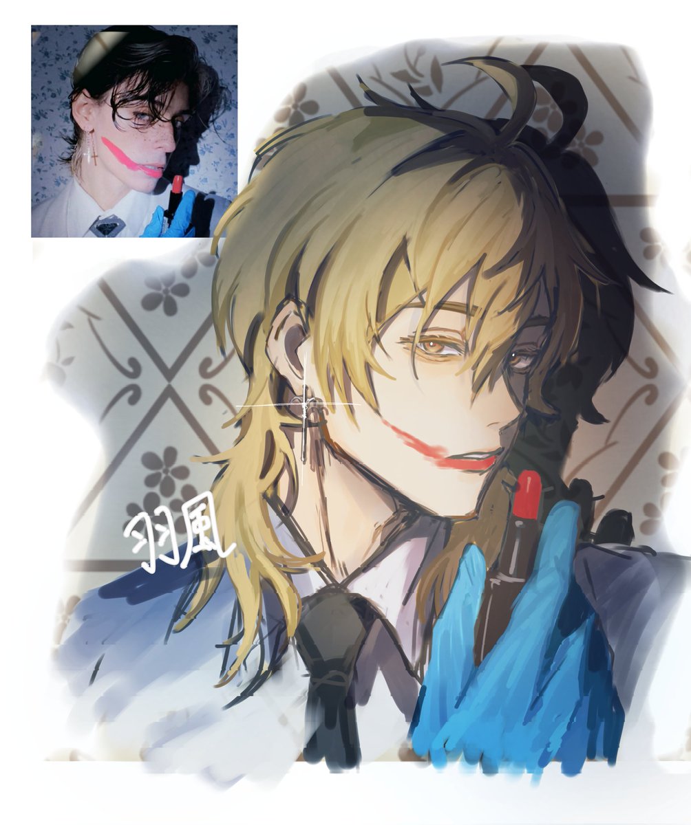 a1rii_'s tweet image. saw someone who did this with another enstars chara (i forgot who) so i thought of trying using kaoru
#hakazekaoru #EnsembleStars #enstars #あんスタ