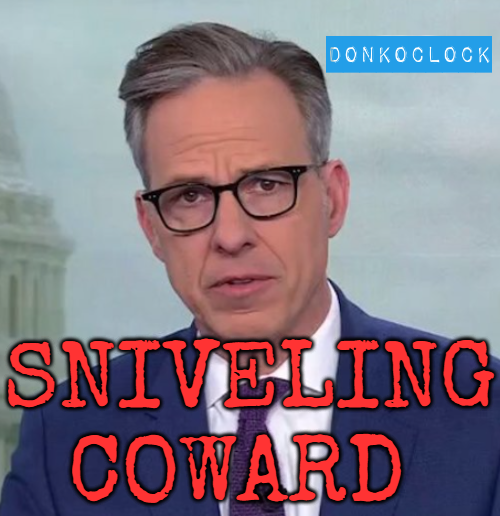 DonkConnects โป๏ธโข (@donkoclock) on Twitter photo I think CNN's Jake Tapper is a sniveling coward for his book on Joe Biden๐
Pass this along โป๏ธ if you agree. Let <a href="/jaketapper/">Jake Tapper ๐ฆ
</a> know how we feel. I think CNN's Jake Tapper is a sniveling coward for his book on Joe Biden๐
Pass this along โป๏ธ if you agree. Let <a href="/jaketapper/">Jake Tapper ๐ฆ
</a> know how we feel.