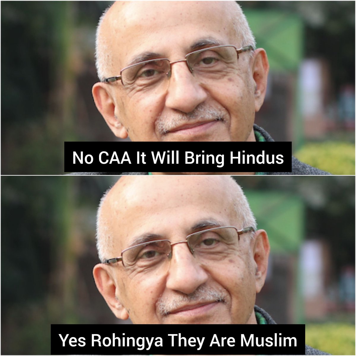 total_woke_'s tweet photo. I am atheist - Harsh Mander https://t.co/drG9IEFWaC