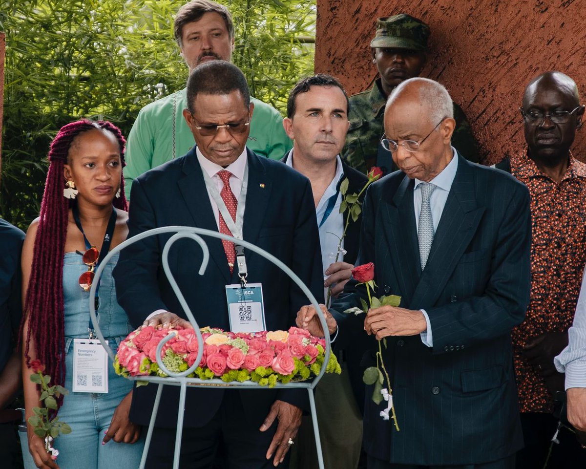 International Security Conference on Africa (@isc_africa) on Twitter photo Today, participants of the International Security Conference on Africa visited the <a href="/Kigali_Memorial/">Kigali Genocide Memorial</a> to honor the victims of the 1994 Genocide against the Tutsi and reflected on the importance of remembrance, unity and peace. #Kwibuka31 Today, participants of the International Security Conference on Africa visited the <a href="/Kigali_Memorial/">Kigali Genocide Memorial</a> to honor the victims of the 1994 Genocide against the Tutsi and reflected on the importance of remembrance, unity and peace. #Kwibuka31