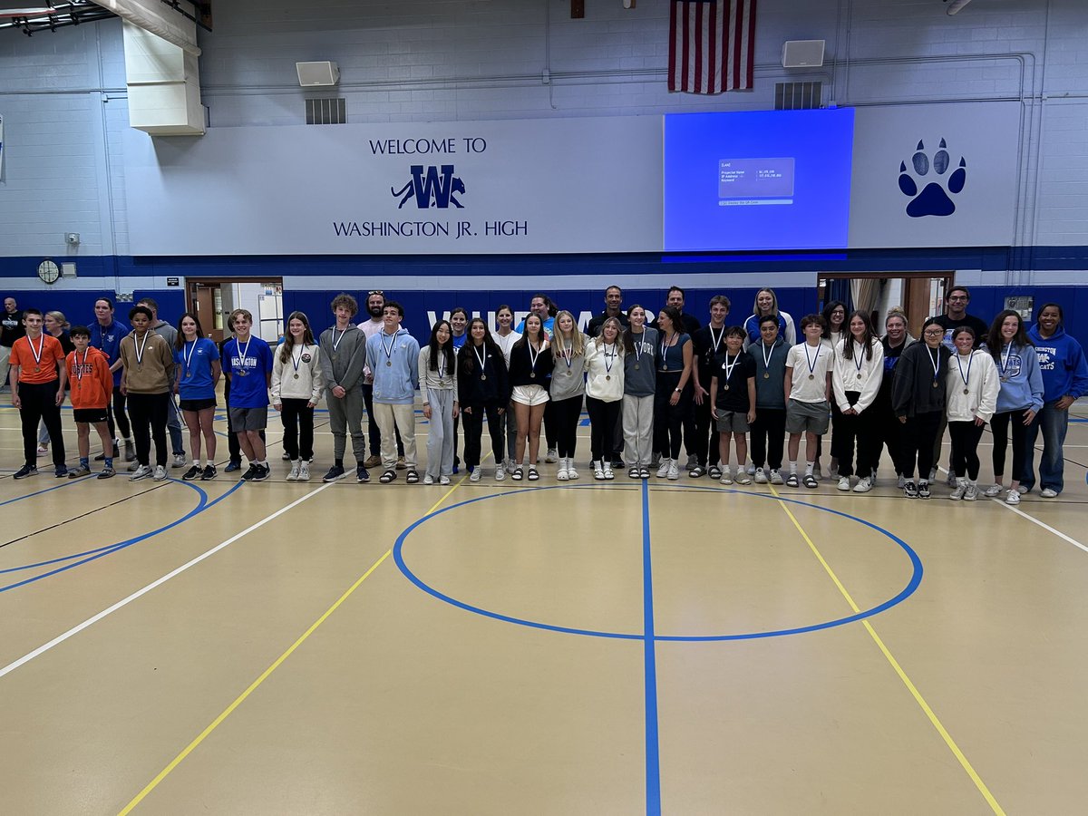 Final sports assembly of the year!  We celebrated the many accomplishments of our talented Wildcats!  #elevate203