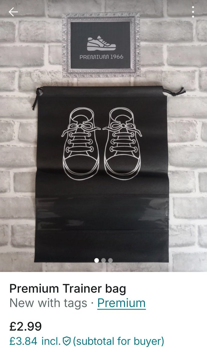 premium1966's tweet image. Elevate your training game with our Premium1966 Portable Trainer Pouch, crafted from high-quality non-woven fabric to keep your kicks looking fresh and ready for action! 🏃‍♂️✨ #TrainerPouch #TrainInStyle
measures 17.31" (44cm) x 12.6" (32cm)
Thanks for looking