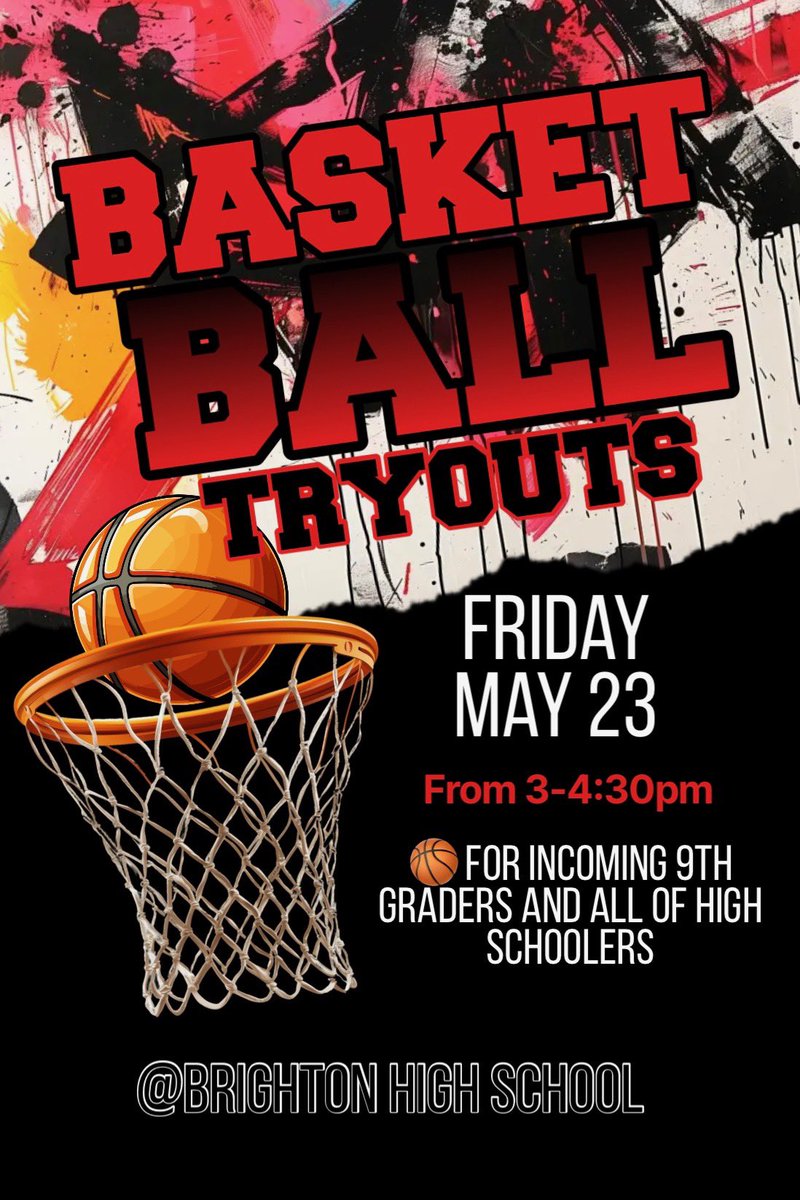 Boys Basketball tryouts are coming up this Friday from 3-4:30. If you have any questions, please contact Coach Young.