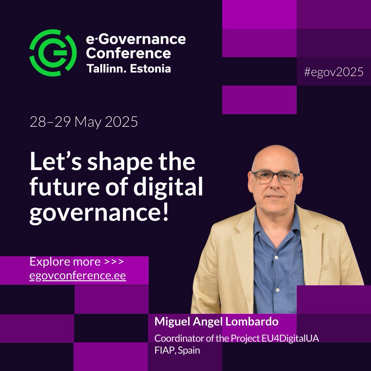 FIAP (@fiap_esp) on Twitter photo 💡 Join the Governance Conference to address key challenges and unlock new opportunities of digital governance!
💽 From #FIAP <a href="/Eu4Ua/">EU4DigitalUA</a> we will present the case of Ukraine 🇺🇦 on the use of open data in conflict contexts.
📅 28-29 May #egov2025
🔗 egovconference.ee 💡 Join the Governance Conference to address key challenges and unlock new opportunities of digital governance!
💽 From #FIAP <a href="/Eu4Ua/">EU4DigitalUA</a> we will present the case of Ukraine 🇺🇦 on the use of open data in conflict contexts.
📅 28-29 May #egov2025
🔗 egovconference.ee