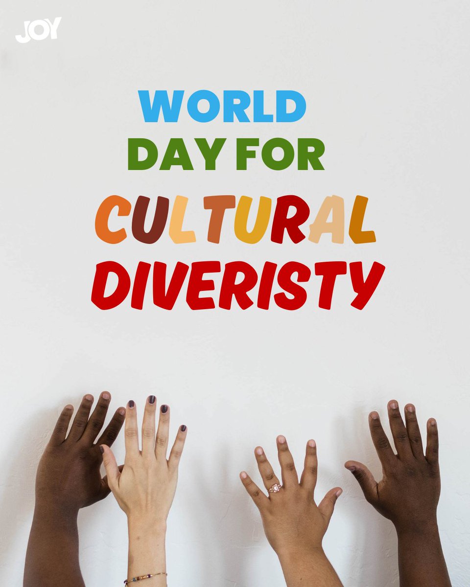 Celebrate world day of cultural diversity

Today, we honor the rich tapestry of cultures that shape our world. Let's embrace diversity and promote understanding! 🌍✨ What does cultural diversity mean to you?

#CulturalDiversity #WorldDay #UnityInDiversity