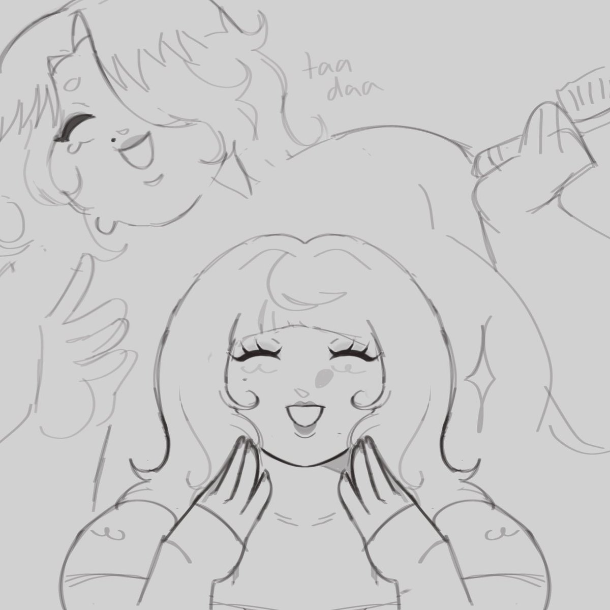 dearestxnex's tweet image. I had a cute idea but I’m too lazy gang 💔
Cute lil oc belongs to @mushyymilkk