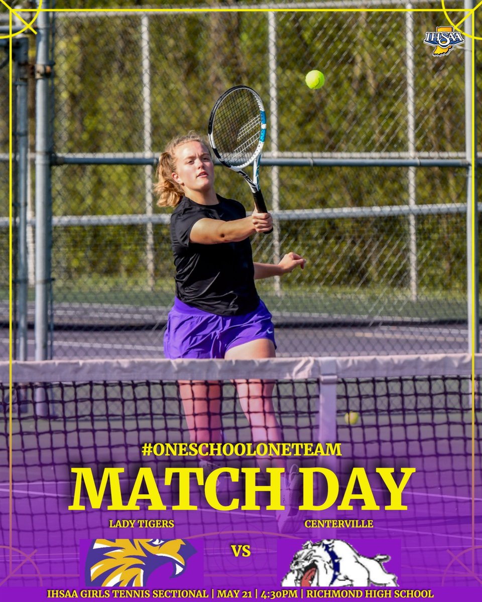 Hagerstown Tigers Athletic Department (@htownathletics) on Twitter photo π¨π¨ MATCH DAY! π¨π¨
Good Luck to our Girls Varsity Tennis Team today in the opening round of the <a href="/IHSAA1/">IHSAA</a> Girls Tennis Sectional vs. <a href="/bulldogs_c/">Centerville Bulldogs Athletics</a> at <a href="/RHSRedDevils/">Richmond Athletics</a> #OneSchoolOneTeam π¨π¨ MATCH DAY! π¨π¨
Good Luck to our Girls Varsity Tennis Team today in the opening round of the <a href="/IHSAA1/">IHSAA</a> Girls Tennis Sectional vs. <a href="/bulldogs_c/">Centerville Bulldogs Athletics</a> at <a href="/RHSRedDevils/">Richmond Athletics</a> #OneSchoolOneTeam