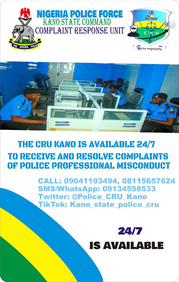 POLICE COMPLAINT (@Police_CRU_Kano) / Posts / X