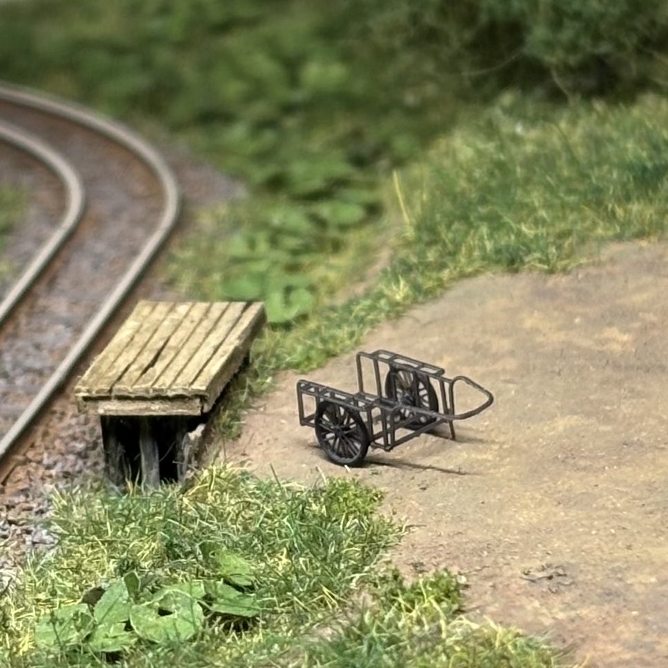 TMRさんのリヤカーを購入。すごく細密でビックリ！置いただけで雰囲気出ます。