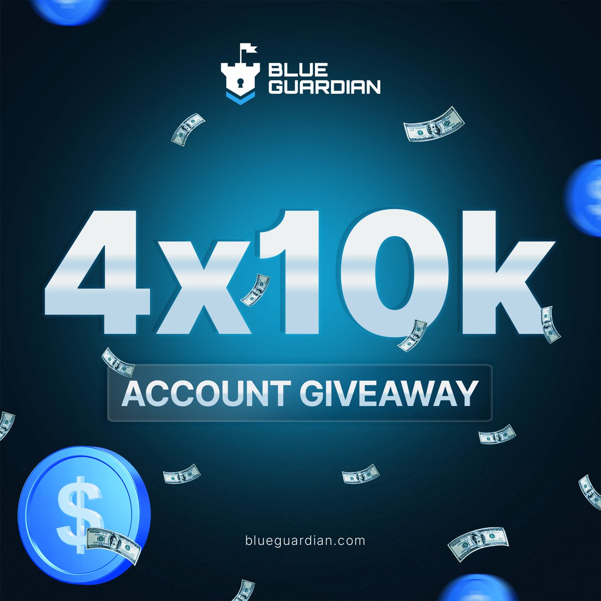 Ted (@criptoted) on Twitter photo SORTEO 4x10.000$ challengues 🎁
Pasos para participar:
✅Seguir @CriptoTed & <a href="/BlueGuardiancom/">Blue Guardian</a>
✅RT & MG
Ganadores en 48 horas ⏰ SORTEO 4x10.000$ challengues 🎁
Pasos para participar:
✅Seguir @CriptoTed & <a href="/BlueGuardiancom/">Blue Guardian</a>
✅RT & MG
Ganadores en 48 horas ⏰