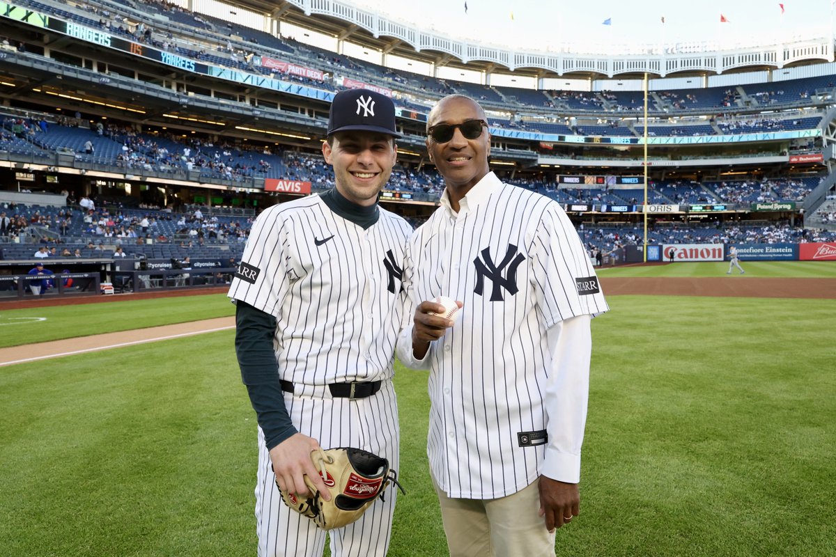 Rutgers Scarlet Knights (@ruathletics) on Twitter photo ICYMI: New Rutgers president William F. Tate IV threw out the first pitch at last night's <a href="/Yankees/">New York Yankees</a> game. #GoRU ICYMI: New Rutgers president William F. Tate IV threw out the first pitch at last night's <a href="/Yankees/">New York Yankees</a> game. #GoRU