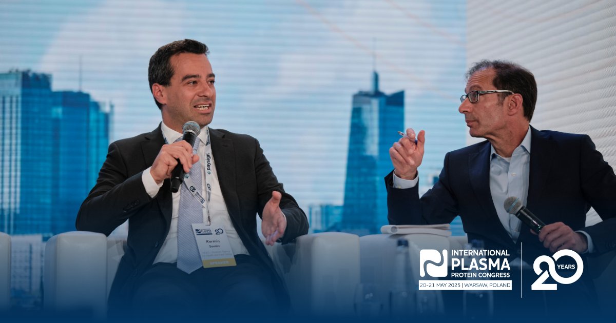 Session 6 at #IPPC2025 sparked rich discussions on building a resilient plasma supply chain. Stefaan Van der Spiegel, Milan Maly, Karmin Saadat, and Lorenzo Montrasio shared valuable insights. Thanks to Brad Pick for moderating this important conversation. #20YearsIPPC