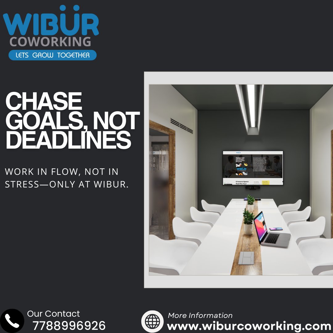 johnfredrick69's tweet photo. At WIBUR Coworking, we believe in working smarter—not harder.
Step into a stress-free, goal-driven environment designed for peak productivity and seamless collaboration.
📍 Flow. Focus. Freedom.
📞 Contact: 7788996926
🌐 Learn more: https://t.co/l1hoWFAsGT
#WiburCoworking https://t.co/lPX39OZYoj