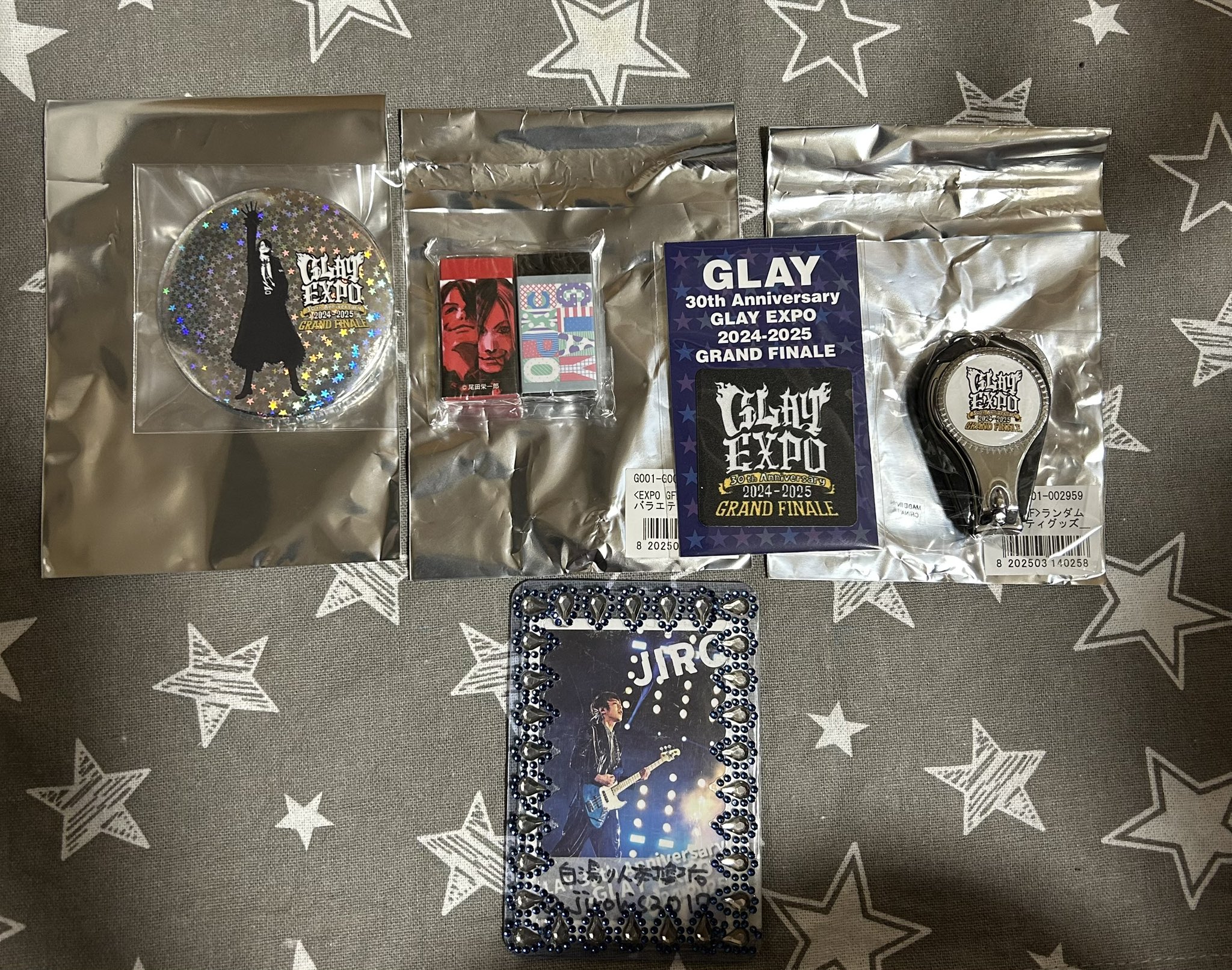 TERU ピンバッジ ピンズ GLAY EXPO缶 2025 GLAY EXPO 2024-2025缶