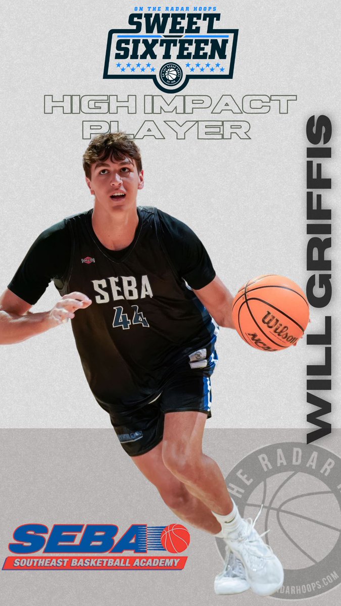 SEBA Atlanta (@sebaroundball) on Twitter photo High Academic Prospect <a href="/WillGriffis_26/">Will Griffis</a> (Lassiter HS) made a major impact for 17u SEBA at the OTR Sweet Sixteen.
6’6 Forward is strong as an ox. Exceptional rebounder, screener & help defender. Good scorer on low block with post moves/footwork.
📌 4.6 GPA
📌1490 SAT
Plays HS High Academic Prospect <a href="/WillGriffis_26/">Will Griffis</a> (Lassiter HS) made a major impact for 17u SEBA at the OTR Sweet Sixteen.
6’6 Forward is strong as an ox. Exceptional rebounder, screener & help defender. Good scorer on low block with post moves/footwork.
📌 4.6 GPA
📌1490 SAT
Plays HS