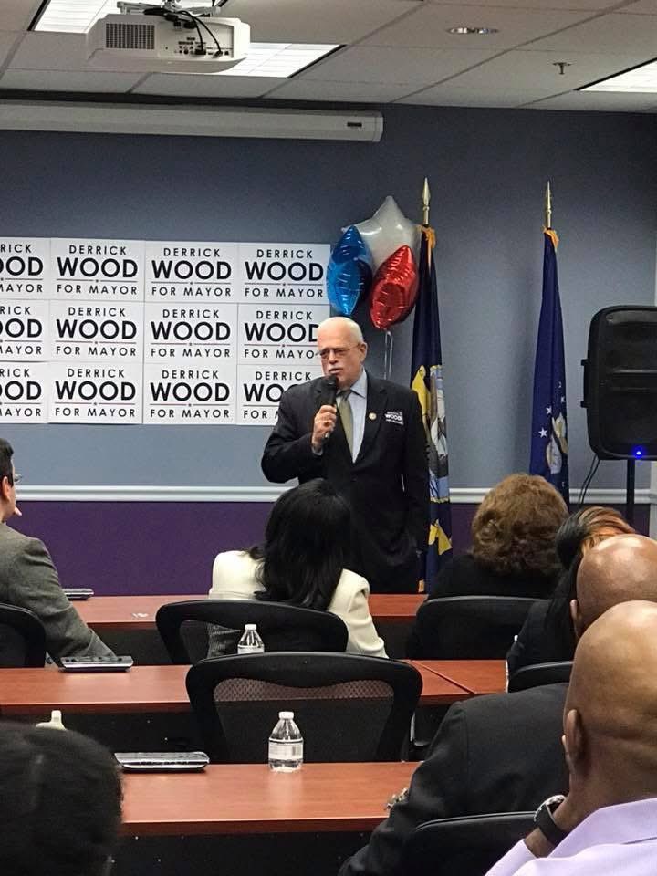 Mayor Derrick Wood tweet media