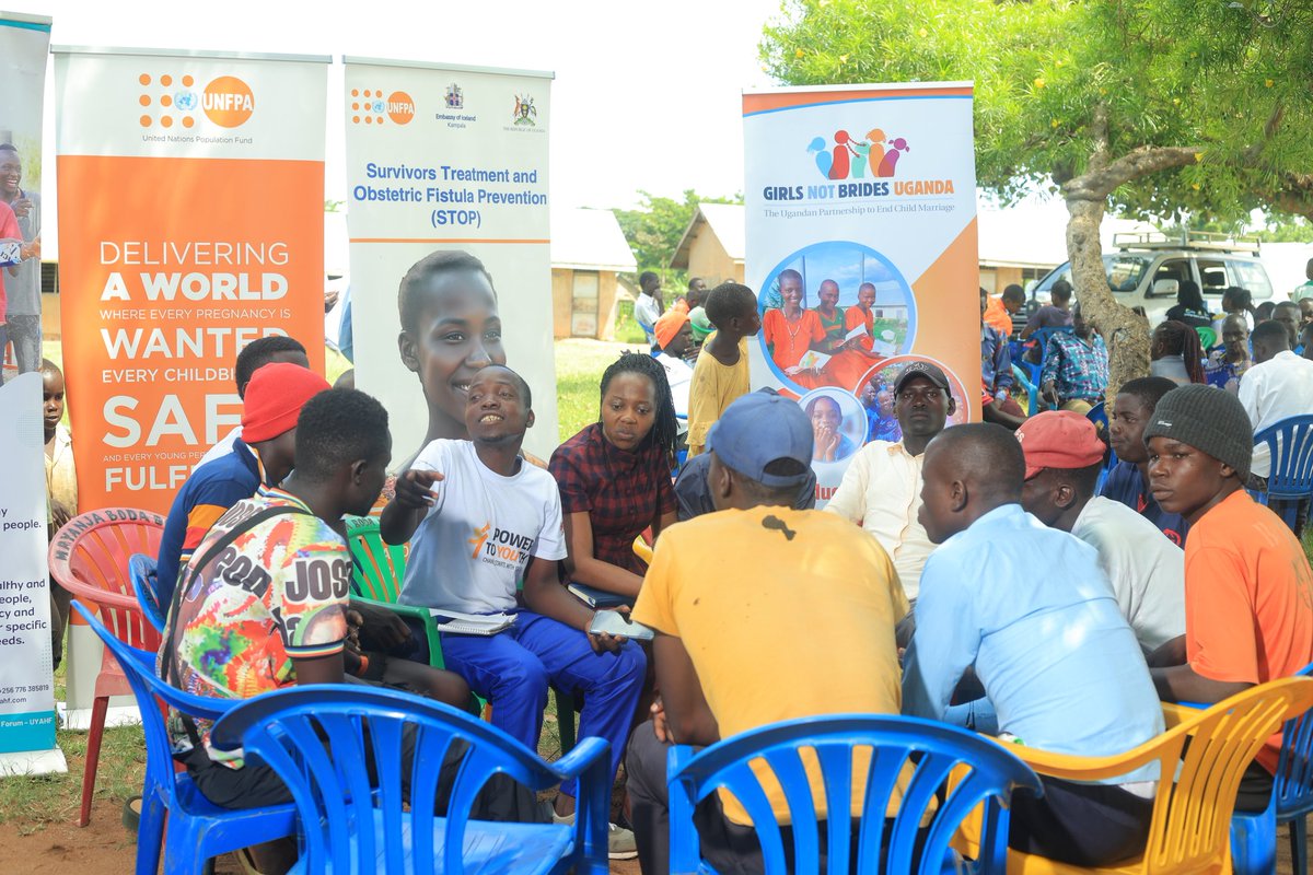 Voices from the 🗣️ Banda, Mayanja session! 
Some of the key issues raised  earlier by the adolescents are that many girls especially in the islandd of Namayingo face higher risks of early pregnancy due to limited access to health services, myths and poverty. Together as partners