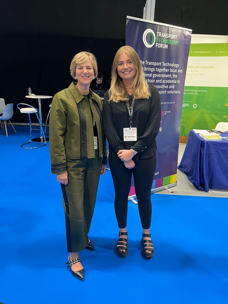A busy start to <a href="/Traffex/">Traffex</a> for the team. Thank you to Lilian Greenwood, Minister for the Future of Roads for taking time to visit our stand and chat to our Relationship Manager, Keely Metcalfe.

#Traffex25