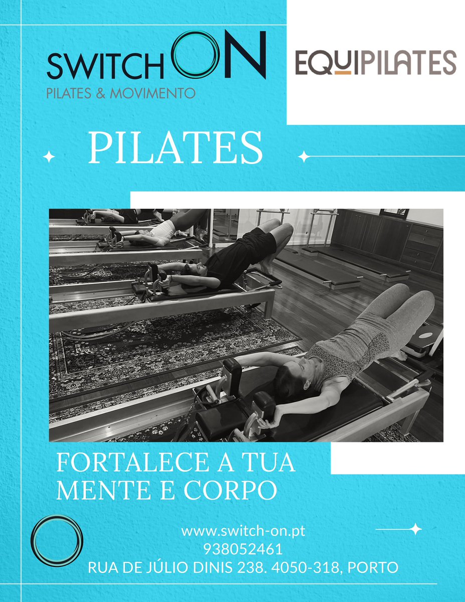 switchonpilates's tweet photo. ￼
￼
 Que tal dar um ON no seu dia com Pilates? Fortaleça corpo e mente de forma alegre e dinâmica! Venha se exercitar connosco e sinta a diferença no seu bem-estar. Vem Pilatear! 
#pilates #casadamusica #porto #portoalive #portolovers #pilatesportugal #oportoportugal # https://t.co/GI5anWj5SF