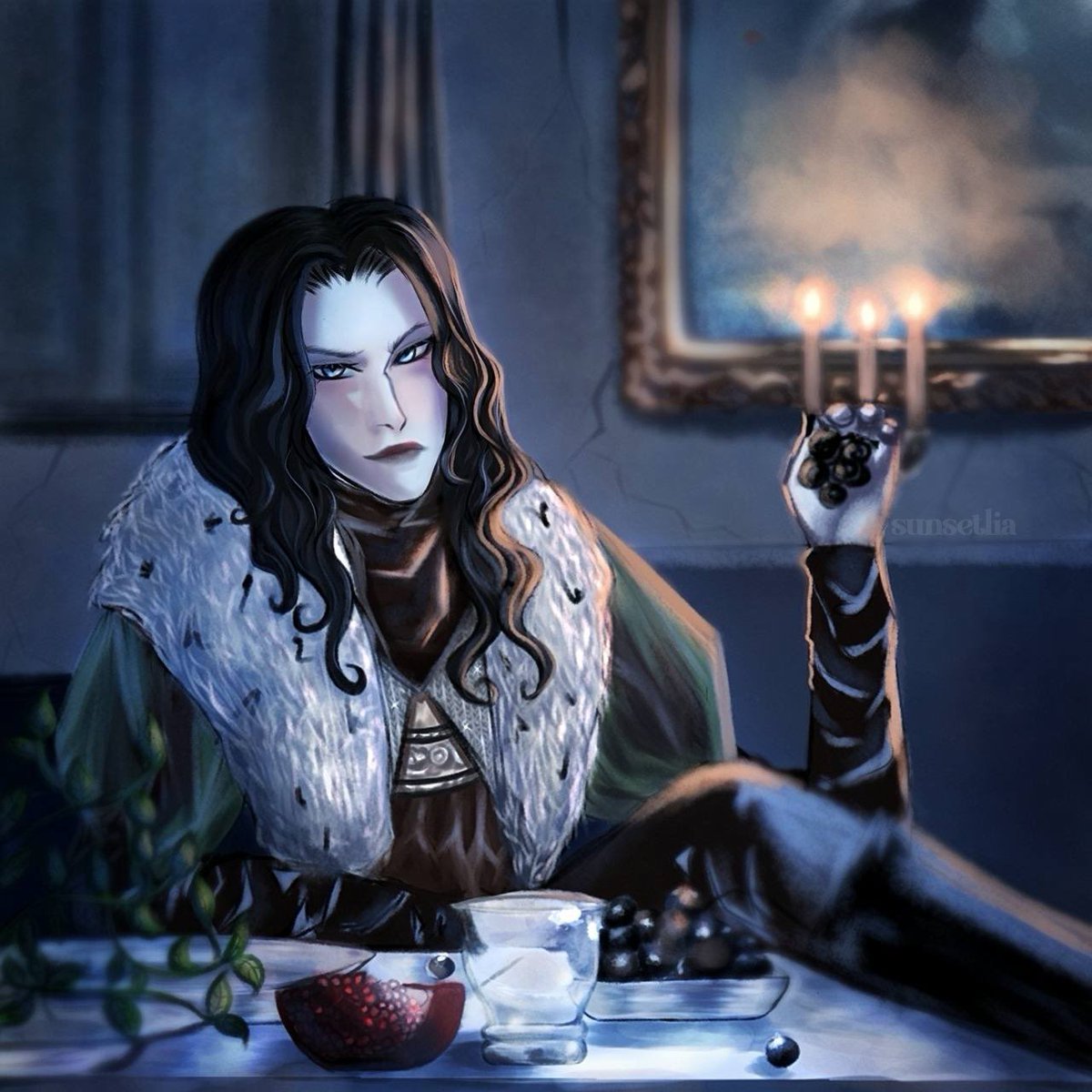 sunsetliaa's tweet image. Vlad Dracula Tepes when he was nothing but young bbg Mathias Cronqvist🖤 #vladtepes #castelvania #mathiascronqvist #dracula #art