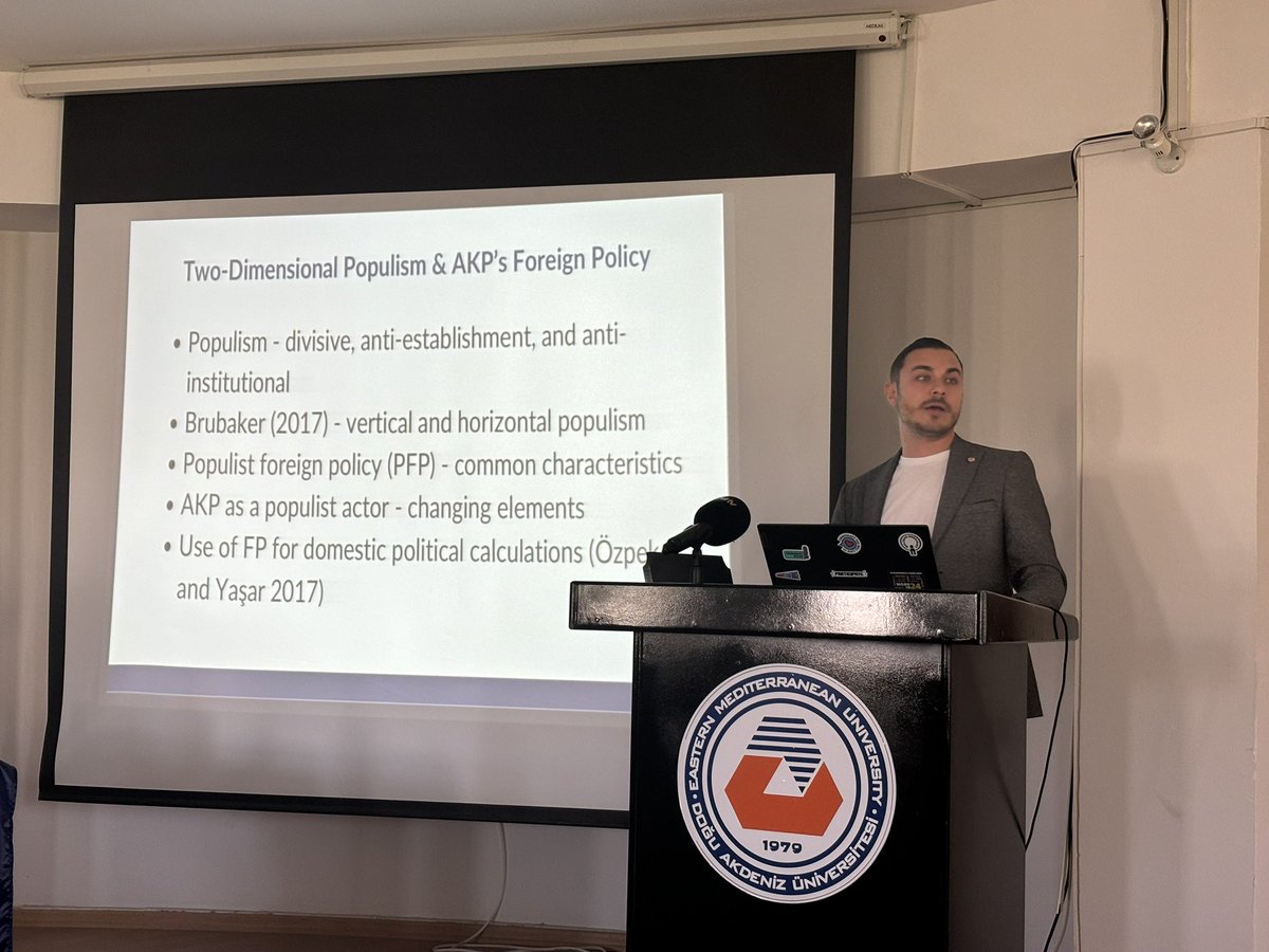 Scenes from today’s panel titled “Current Directions in Turkish Foreign Policy: Startegy, Shifts, and Challenges”.