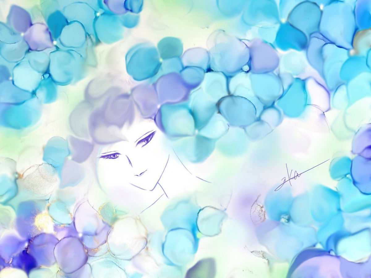 rumandoice's tweet photo. 『移り気の花と呼ばないで』

紫陽花の季節が近づいて来ましたね

#イラスト https://t.co/jMHvEZ9FaW