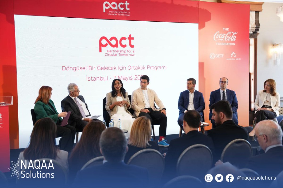 NaqaaSolutions's tweet photo. We're proud to be a part of the "Partnership for a Circular Tomorrow" (#PACT) program driving sustainable recycling solutions!
Working alongside the Coca-Cola Foundation, #GETF to bring this program to life in #Saudi.
#Sustainability #Recycling #NaqaaSolutions #CocaColaFoundation https://t.co/PVJQIkUIQk