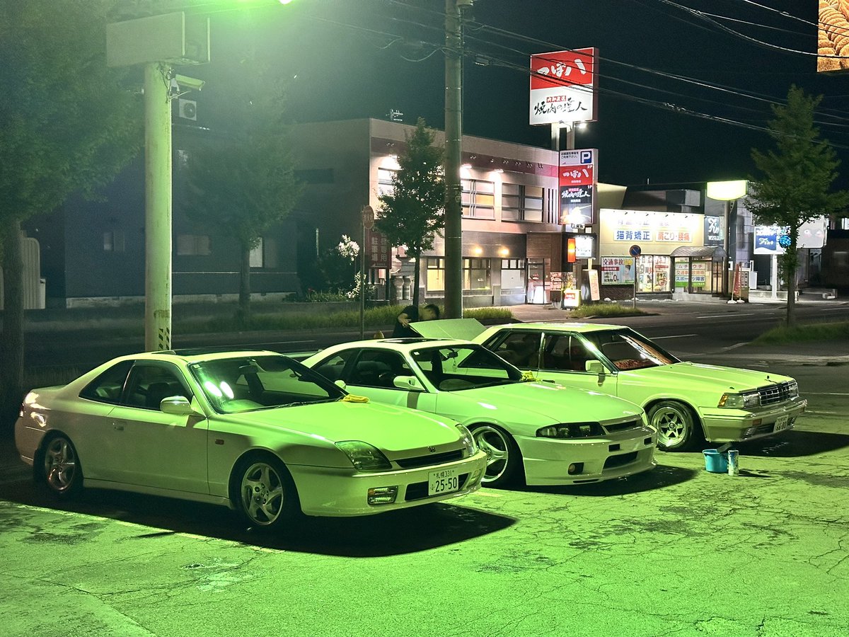 久しぶりの3台洗車