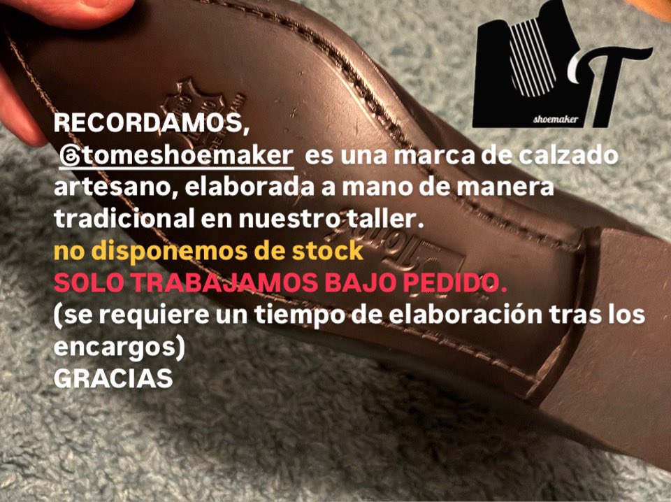 only upon request
we do not have stock
#spanishhandmadeshoesforockandrollers