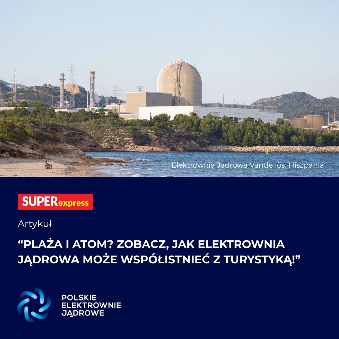 Czy elektrownia jądrowa może współistnieć z turystyką? Tak jest w 🇪🇸Hiszpanii i 🇫🇷Francji, gdzie atom funkcjonuje w harmonii z plażami i kurortami.

W lokalizacji Lubiatowo-Kopalino obiekt będzie oddalony od plaży, schowany za pasem lasu i bez chłodni kominowych.

To tylko kilka