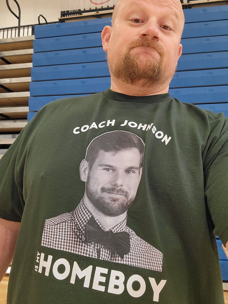 <a href="/Mr_CoachJ/">Brandon Johnson</a> is my homeboy every day, but especially during #wrestlingshirtadayinmay