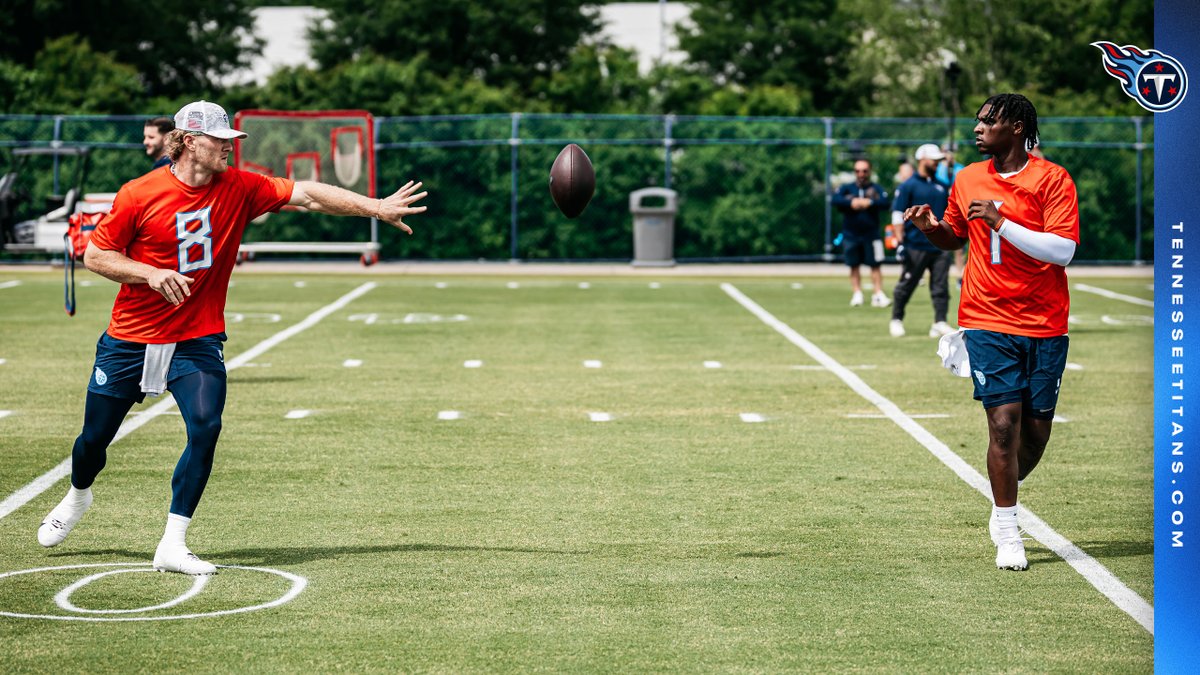 Jim Wyatt (@jwyattsports) on Twitter photo "Will has done a nice job of getting better at things he needed to get better at. Cam has done a nice job of integrating himself."
<a href="/Titans/">Tennessee Titans</a> HC Brian Callahan: QBs Cam Ward, Will Levis handling offseason assignments well as competition begins.
READ bit.ly/3SIcE7t "Will has done a nice job of getting better at things he needed to get better at. Cam has done a nice job of integrating himself."
<a href="/Titans/">Tennessee Titans</a> HC Brian Callahan: QBs Cam Ward, Will Levis handling offseason assignments well as competition begins.
READ bit.ly/3SIcE7t