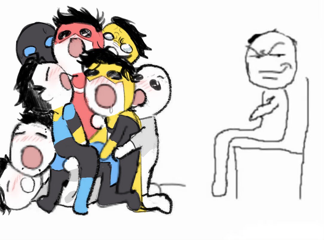 RottenMeatmomo's tweet photo. this is how i watch invincible war https://t.co/UXTld7l1qn