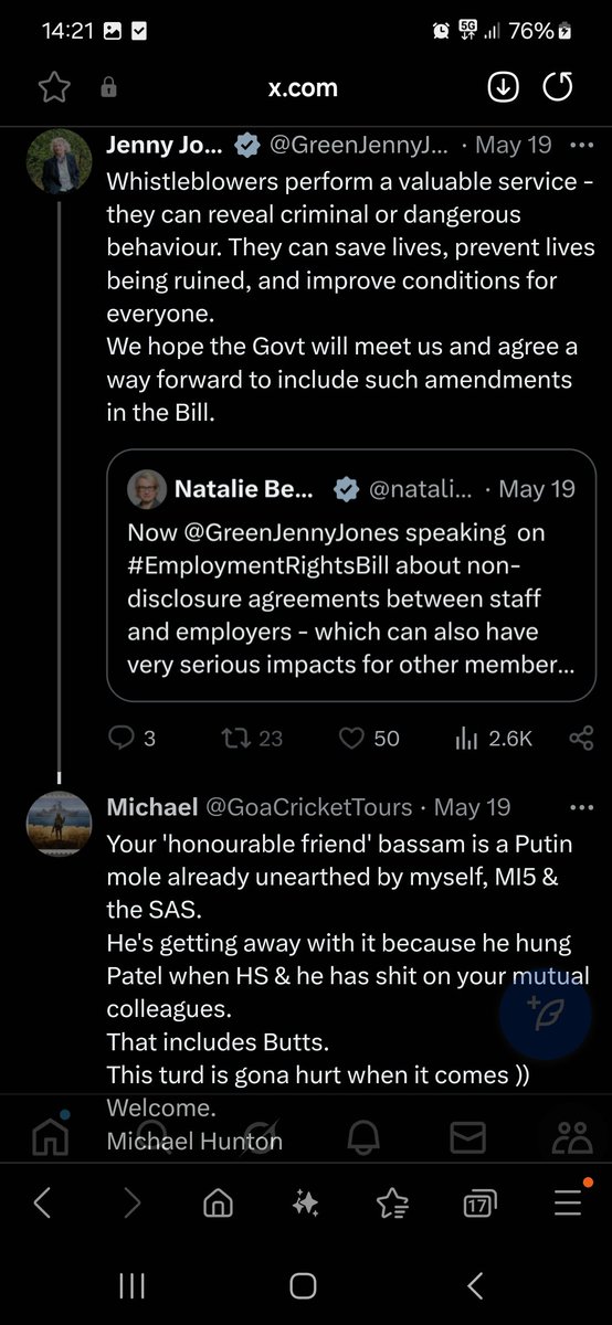 Michael tweet media