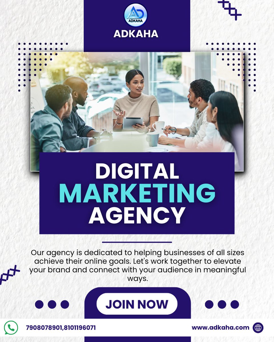 ADKAHA736's tweet photo. Your vision. Our strategy. Let’s build digital success together.
#AdkahaAgency #SmartMarketing #DigitalWithPurpose #GrowWithAdkaha #MarketingMadeSimple https://t.co/Ar7IHQgazS