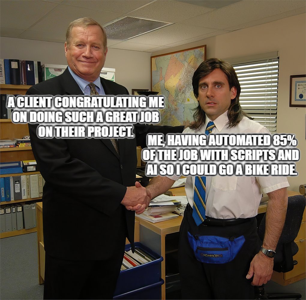 lectrichead's tweet photo. Not normally a big meme creator but had to make this one for me. #bikesky #bike #biking #cycling #ai #scripts #coding #bicycle #bicycling #jeffconybiking #jeffcobiking #jeffcobikingny #cyclist https://t.co/RMdwJGQCEA