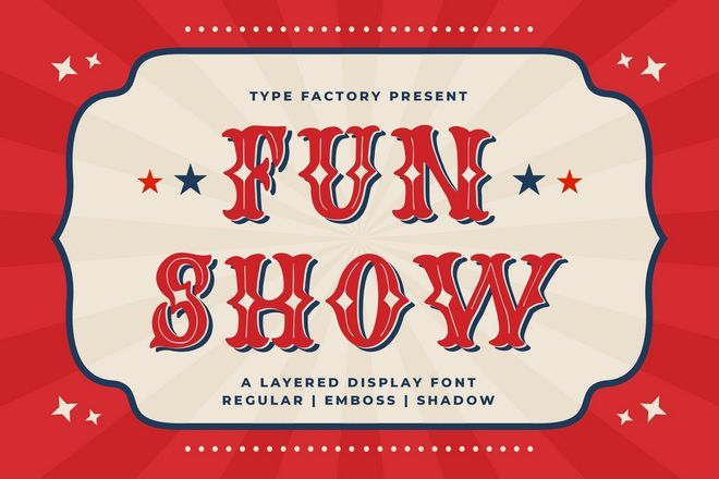 20+ Best Circus Fonts (Vintage + Modern Circus Letters) - buff.ly/KtY0K9R