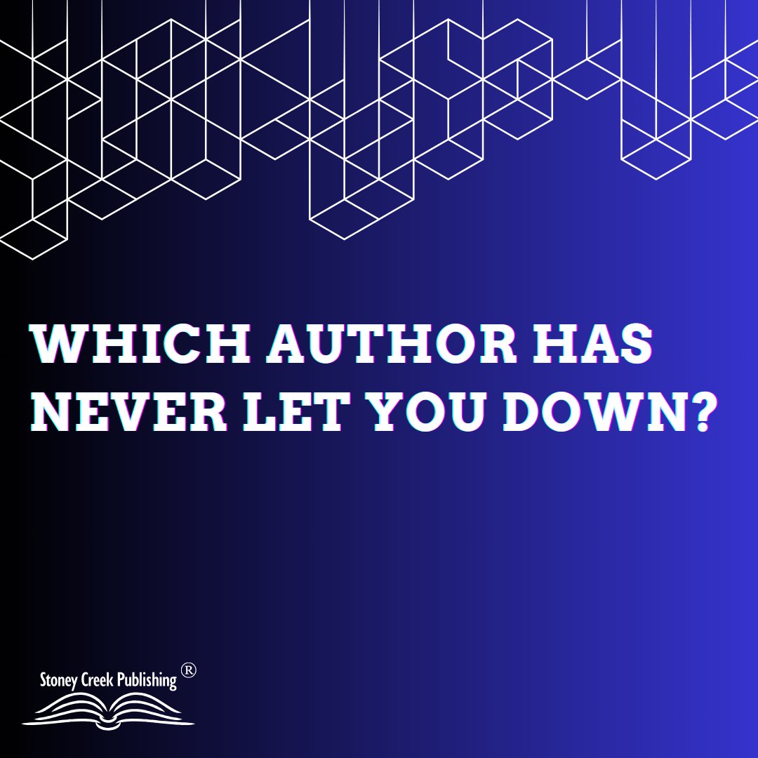 ❓Which author as never let you down?
StoneyCreekPublishing.com

 #bookauthor #bookauthors #bookauthorsofinstagram #bookauthor #bookauthorchallenge #author #authors #AuthorLife #authorlife #stoneycreekpublishing