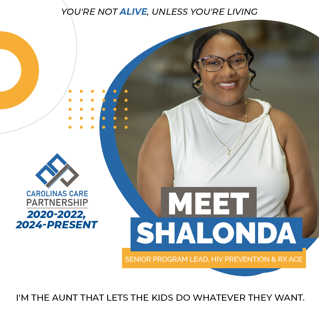 CCP_Prevention's tweet photo. Meet our Team here at Carolinas Care Partnership! Today we highlight Shalonda our Senior Program Lead. https://t.co/3pDRT96D6o