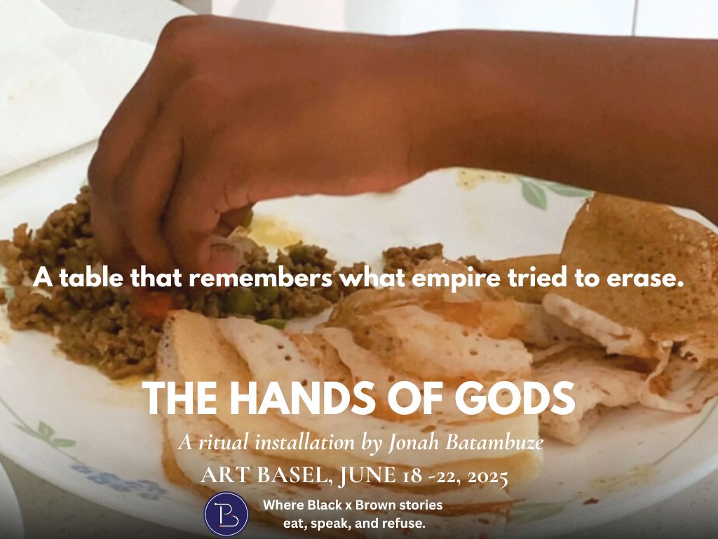 🔥 This June, we're proud to support a bold debut at Art Basel Switzerland. 📽️ The Hands of Gods by Jonah Batambuze is not just a film—it’s a ritual, a memory, a quiet rebellion. Premiering at Atelier Mondial during Art Basel week (June 18–22): mpactpr.com/the-hands-of-g…