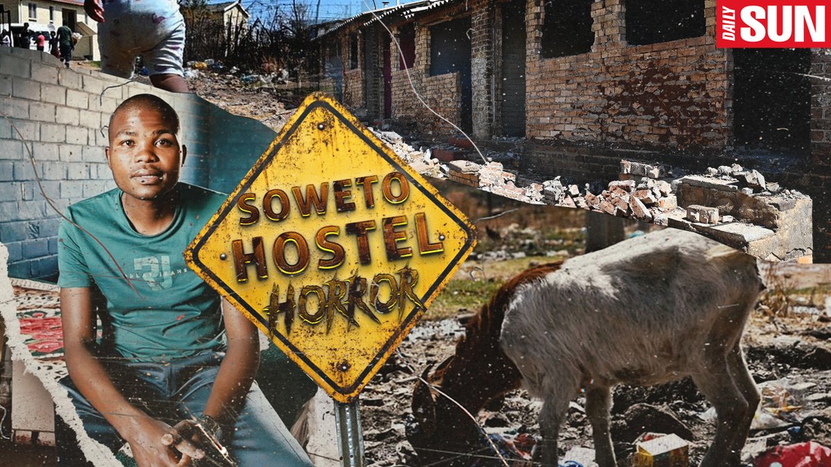 dailysunsa's tweet photo. ⚠️Soweto Hostel Horror!⚠️ Soweto slums disgrace. No service delivery for years as Hostel Residents face daily shocking Horror. They claim they are being treated worse than animals. Click link for more: 👉 https://t.co/2lxUMk9py6
#Hostelhorror #SowetohostelHorror #ServiceDelivery