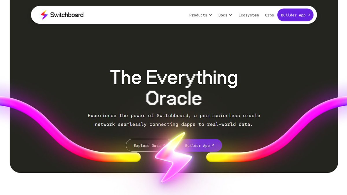 anarcaze's tweet image. Most oracles feel stuck in 2020.

Slow feeds, rigid setups, endless waits just to get listed.

Ever been rugged by stale data or blocked by gatekeepers ? Yeah, you know that pain.🥺

Meet @switchboardxyz - built for devs who need speed, freedom, and data that works.

#Switchboard