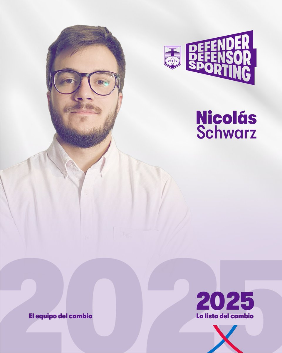 Nicolás Schwarz
Estudiante de Derecho y militante político, hincha desde la cuna. Fue delegado del club ante la FUBB entre 2019 y 2023. Aporta renovación, experiencia institucional y mirada política estratégica.
#DefenderDefensorSporting #Lista2025

<a href="/DiegoFranzini2/">Diego Franzini</a>
